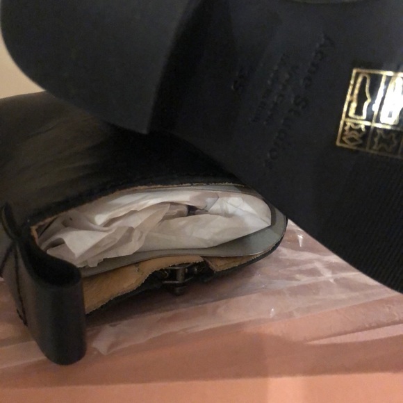 Acne pistol leather ankle boots - Picture 5 of 6